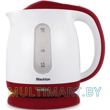 Электрочайник Blackton Bt KT1701P (белый/бургунди)